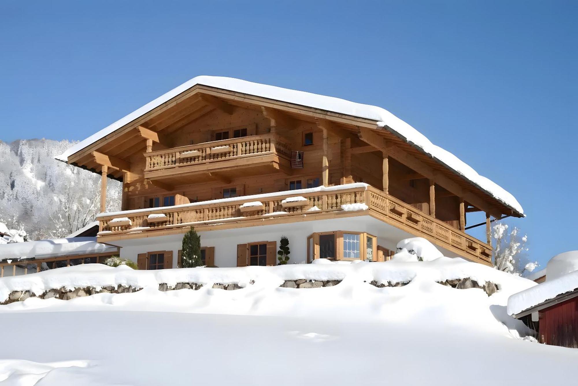 Gaestehaus Panorama - Appartement 5 Reit im Winkl Kültér fotó